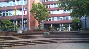 Eingang Stadtverwaltung Eschweiler